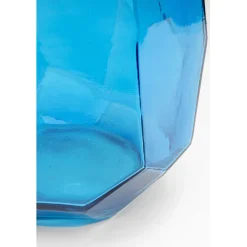 Vase Origami bleu 35cm