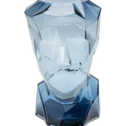 Vase Prisma Face bleu 30cm