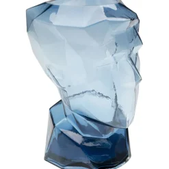 Vase Prisma Face bleu 30cm