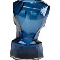 Vase Prisma Face bleu 30cm