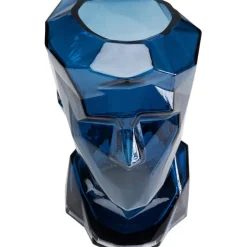 Vase Prisma Face bleu 30cm