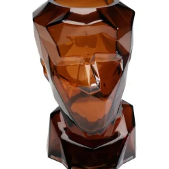 Vase Prisma Face marron 30cm