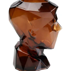 Vase Prisma Face marron 30cm