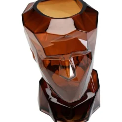 Vase Prisma Face marron 30cm