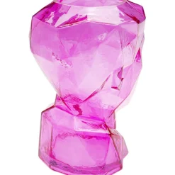 Vase Prisma Face rose 30cm