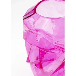 Vase Prisma Face rose 30cm