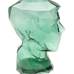 Vase Prisma Face vert 30cm