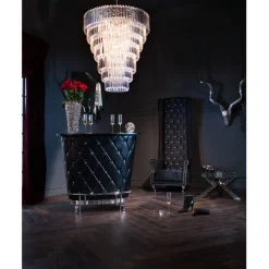 Vase Rose Multi chromé GM