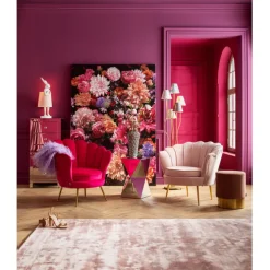 Vase Rose Multi chromé PM