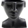 Vase Rostro noir 17cm