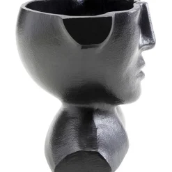 Vase Rostro noir 17cm