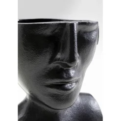 Vase Rostro noir 17cm