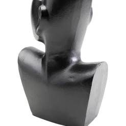 Vase Rostro Side noir 27cm