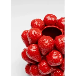 Vase Strawberries rouge 24cm