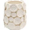 Vase Sunflowers blanc 30cm