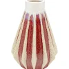 Vase Tic Tac rouge 24cm
