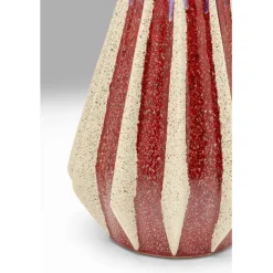 Vase Tic Tac rouge 24cm