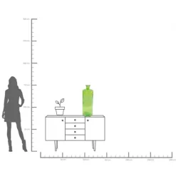 Vase Tutti vert 75cm