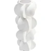 Vase Viento blanc 35cm