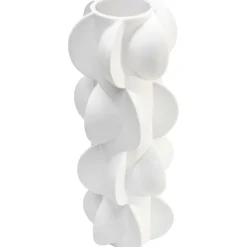 Vase Viento blanc 35cm