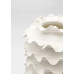Vase Viento blanc 39cm