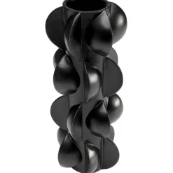 Vase Viento noir 35cm
