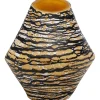 Vase Volante ambre 27cm