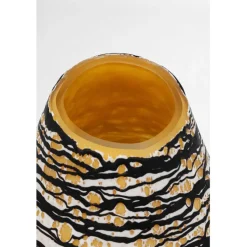 Vase Volante ambre 27cm