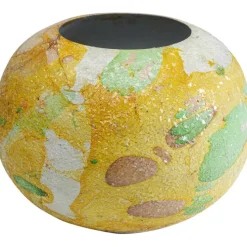 Vase Zumba jaune 23cm