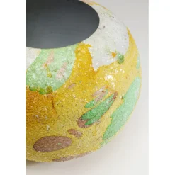 Vase Zumba jaune 23cm