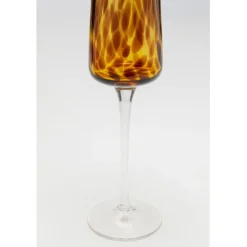 Verre à champagne Caramel