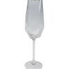 Verre à champagne Diamond Gold Rim