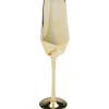 Verre à champagne Diamond Gold