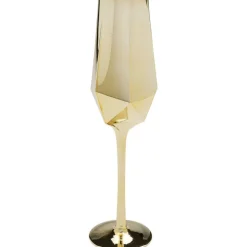 Verre à champagne Diamond Gold