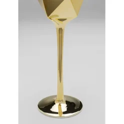 Verre à champagne Diamond Gold