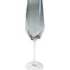 Verre à champagne Diamond Smoke