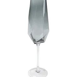 Verre à champagne Diamond Smoke