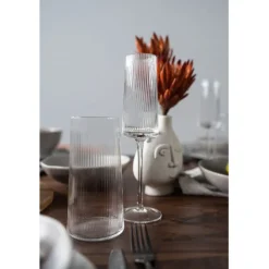 Verre à champagne Riffle