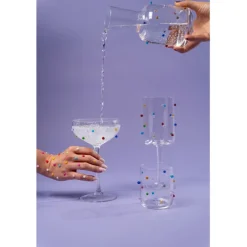 Verre à cocktail Party Dots 19cm