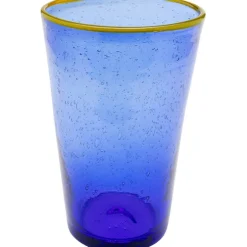 Verre à eau Bubbles blue 14cm