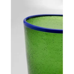Verre à eau Bubbles vert 14cm
