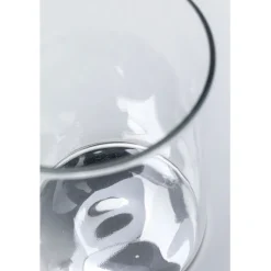 Verre à eau Electra argenté