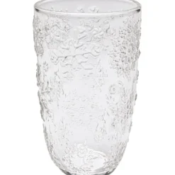 Verre à eau Ice Flowers clair