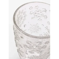 Verre à eau Ice Flowers clair