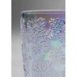 Verre à eau Ice Flowers colore