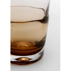 Verre à eau Mimi ambre 14cm