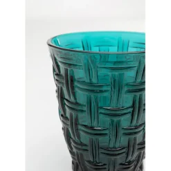 Verre à eau Tissue pétrole10cm