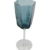 Verre à vin blanc Cascata bleu