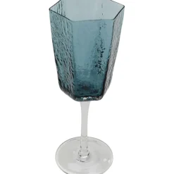 Verre à vin blanc Cascata bleu