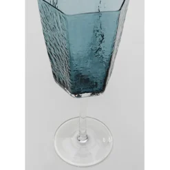 Verre à vin blanc Cascata bleu